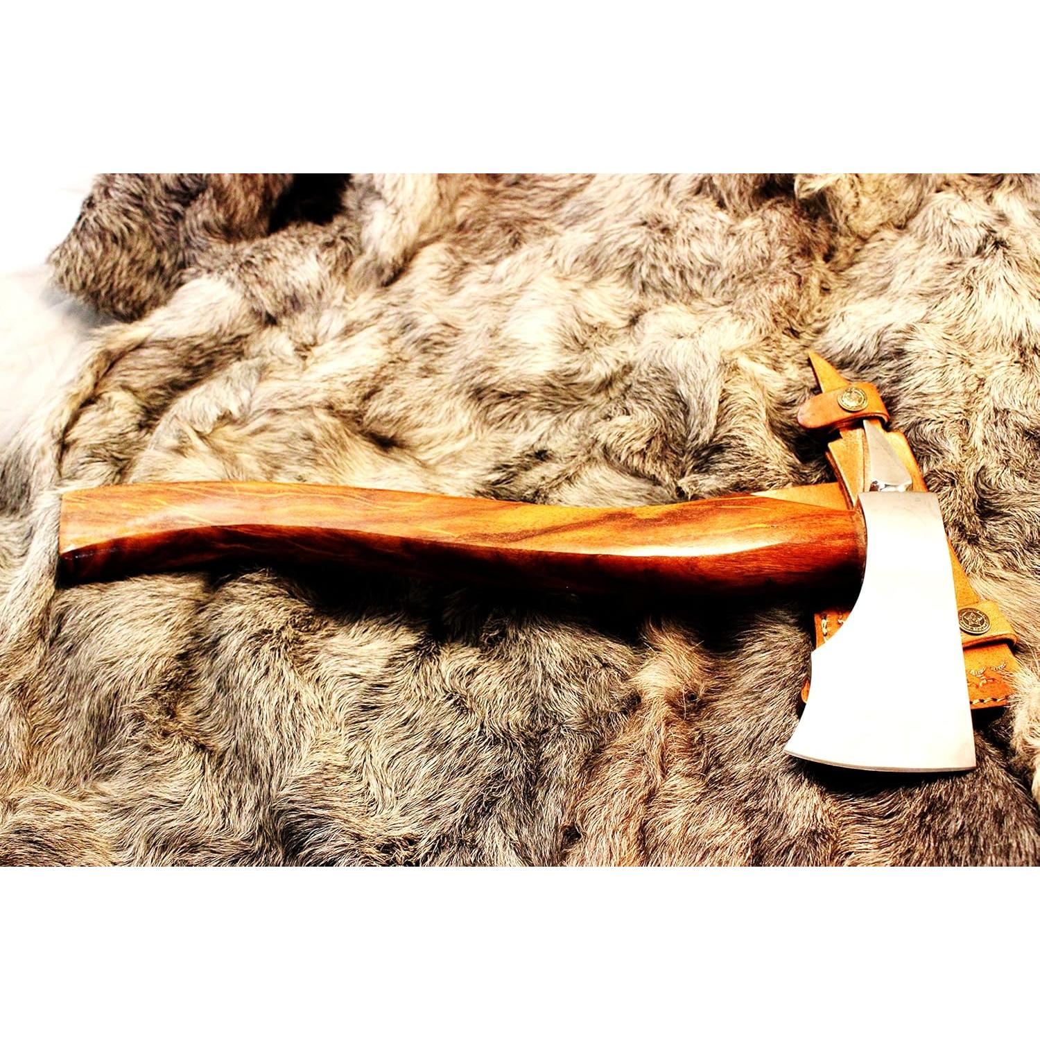 Hacha Tomahawk Táctica MOUNTAINFORGE 1.36kg Acero Forjado