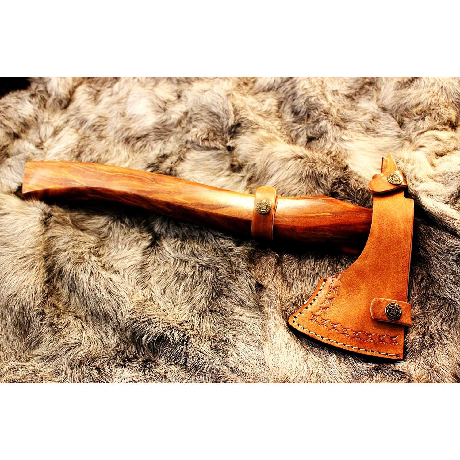 Hacha Tomahawk Táctica MOUNTAINFORGE 1.36kg Acero Forjado