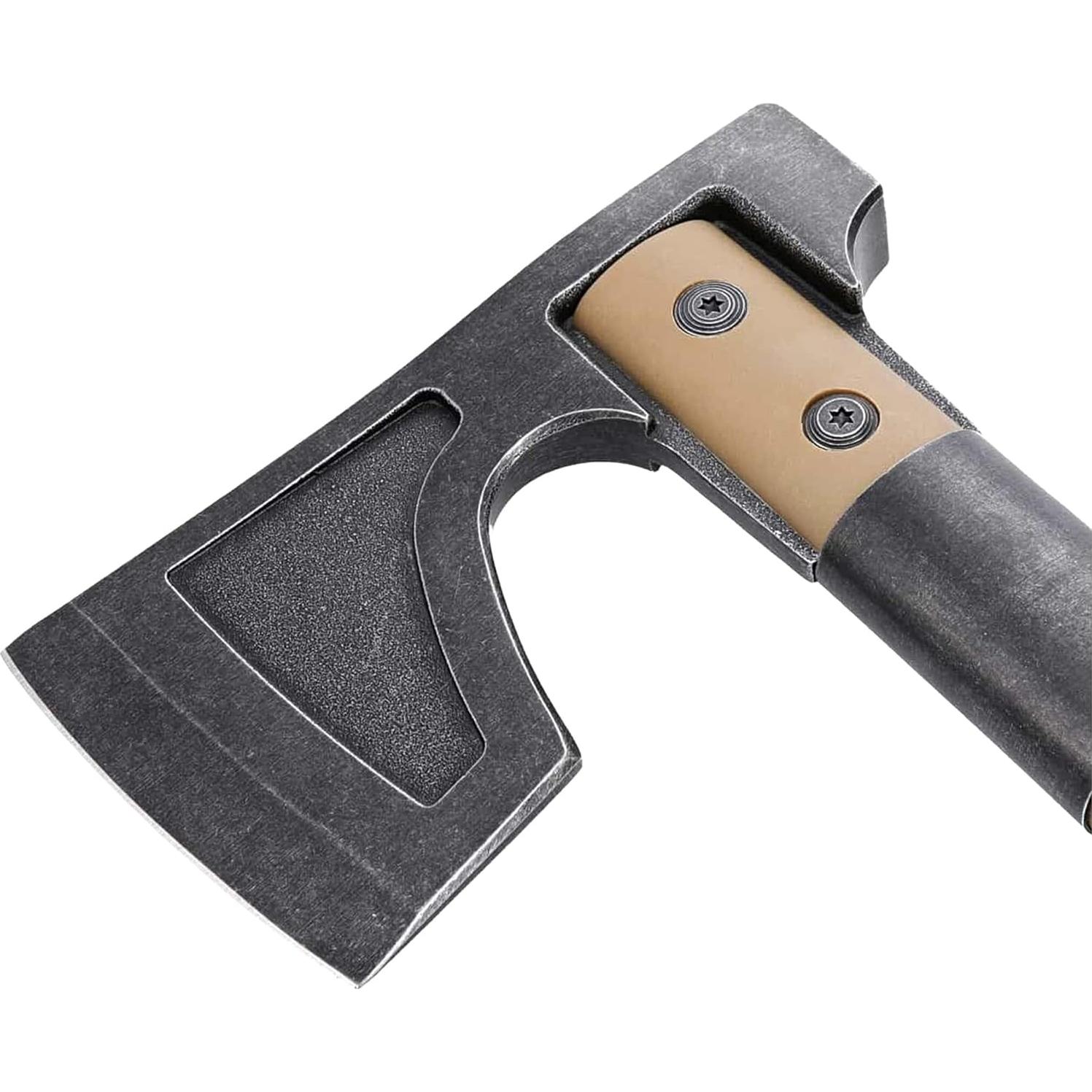 Hacha de Camping SOG - Manija FDE, 29.2 cm, Acero Inoxidable