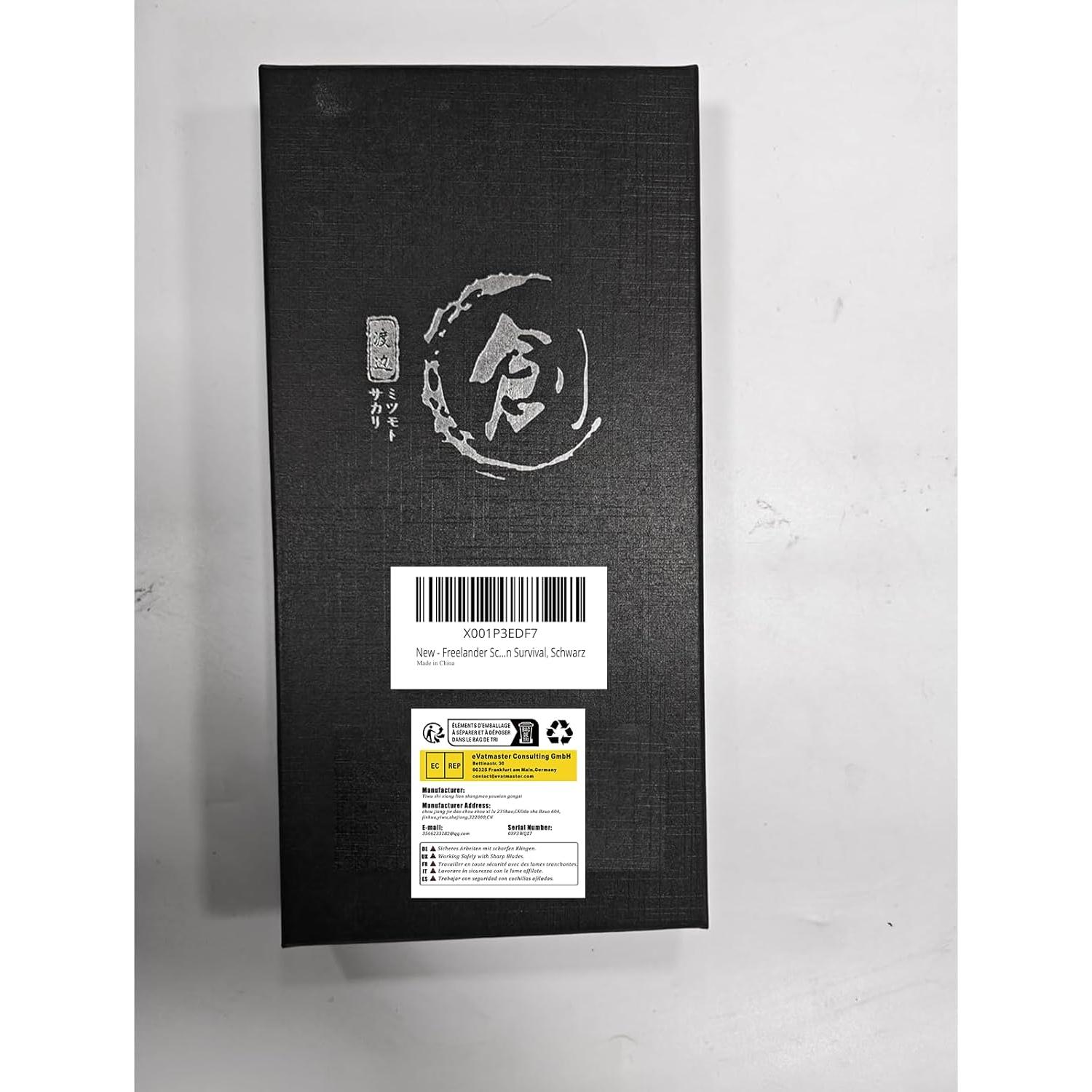 Hacha de Supervivencia Freelander 4-en-1 con Funda y Sierra