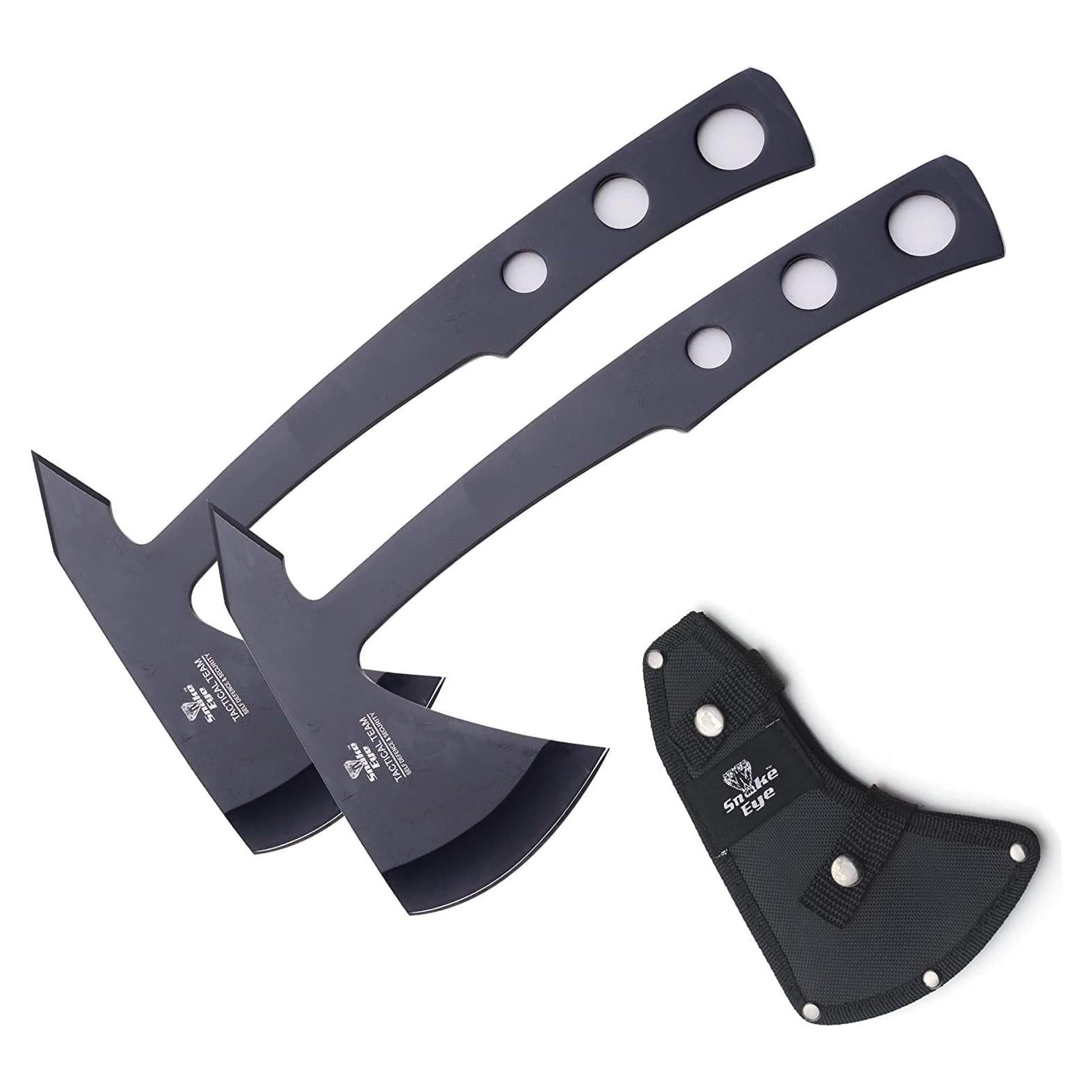 Tomahawk Snake Eye Tactical 45.7 cm Acero Inoxidable con Funda