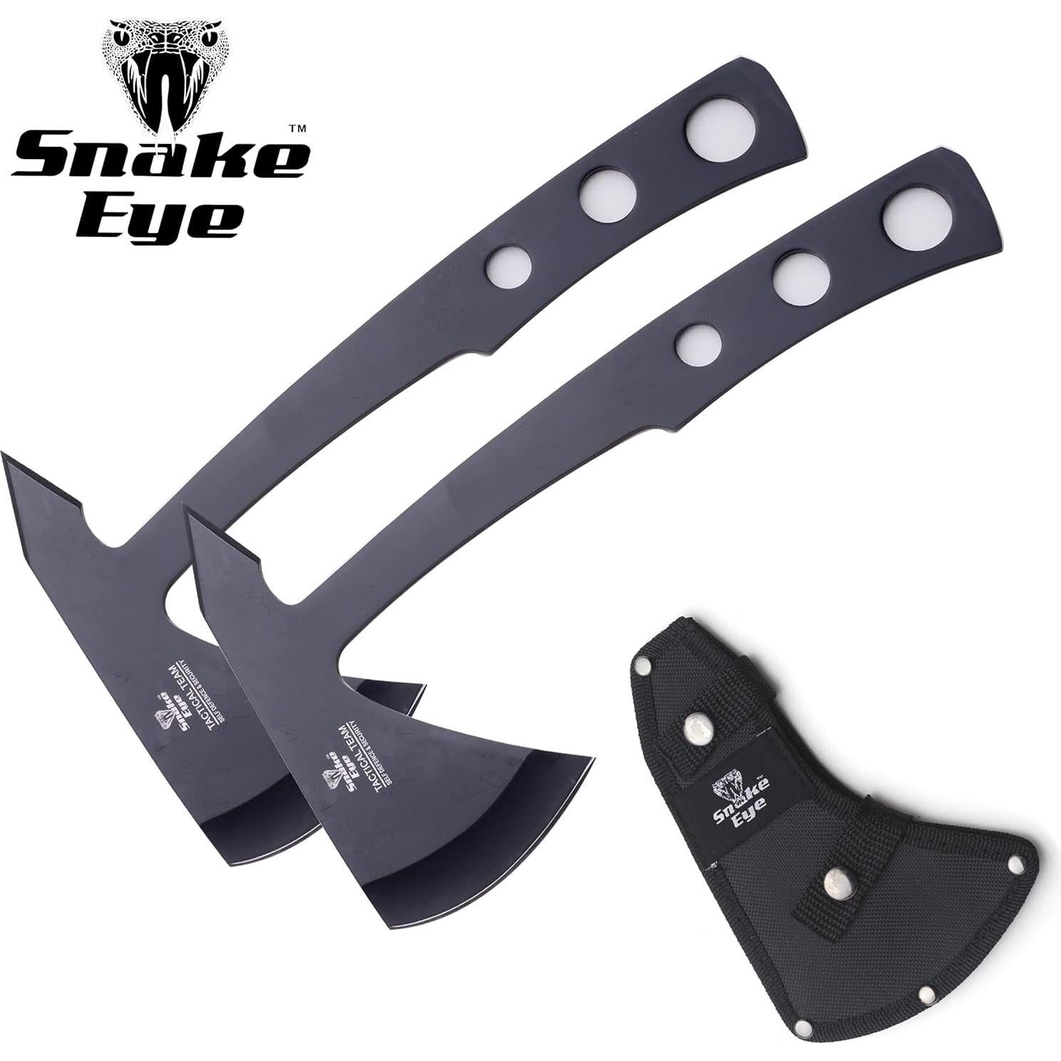 Tomahawk Snake Eye Tactical 45.7 cm Acero Inoxidable con Funda