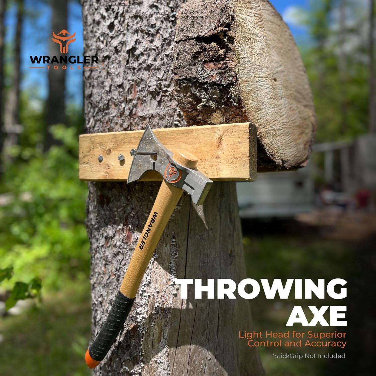 Hacha de Camping Wrangler Tools Tomahawk Titanio 1.16 kg