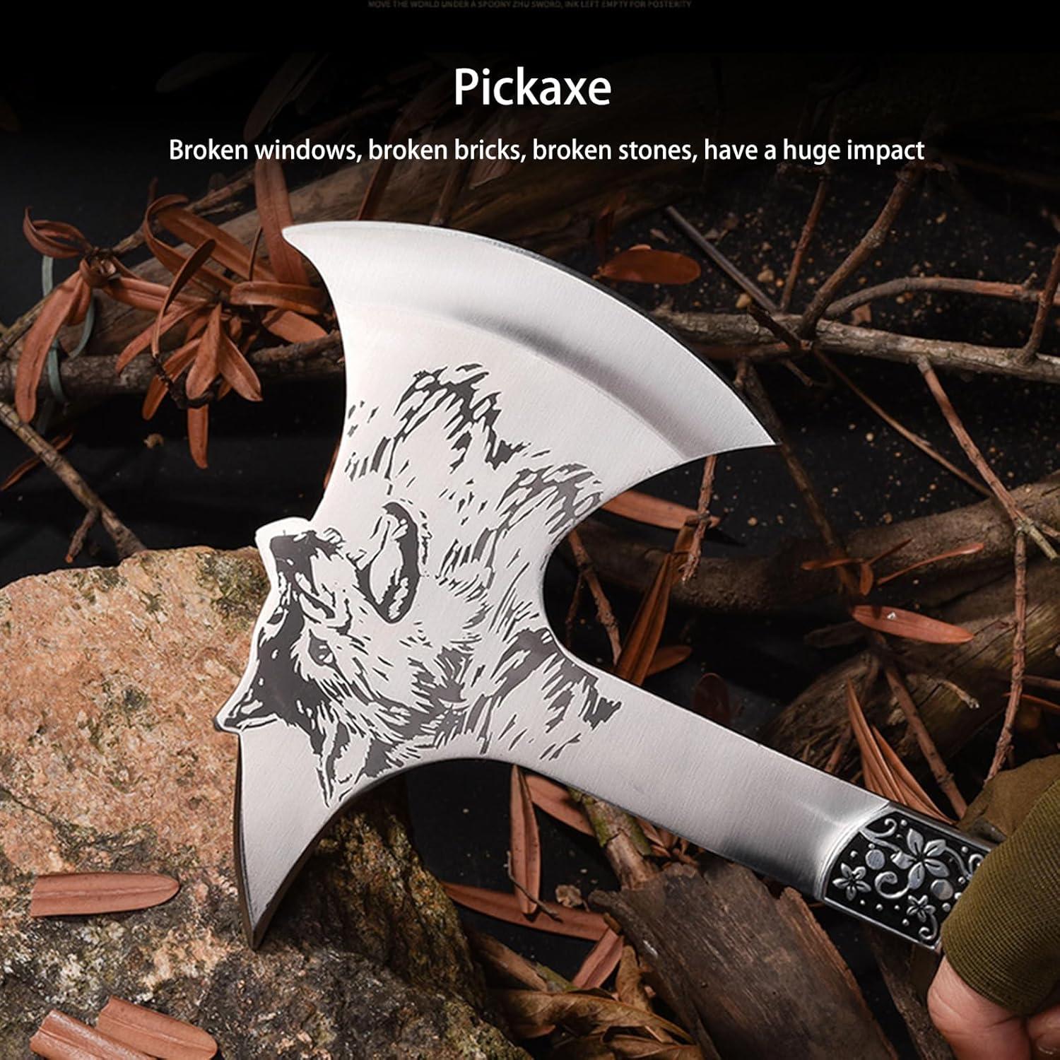 Hacha Multifuncional Vbvbip para Jardín y Camping 0.79 kg