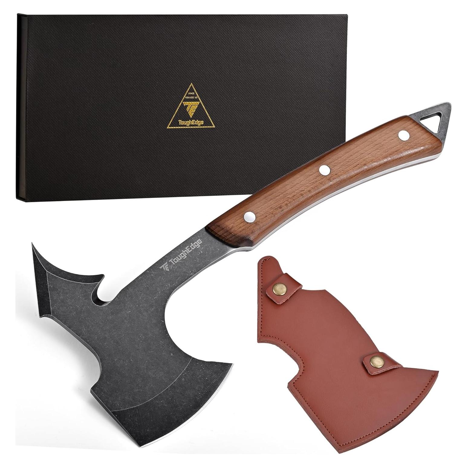 Hacha Tomahawk ToughEdge TE01 - Multifuncional para Camping