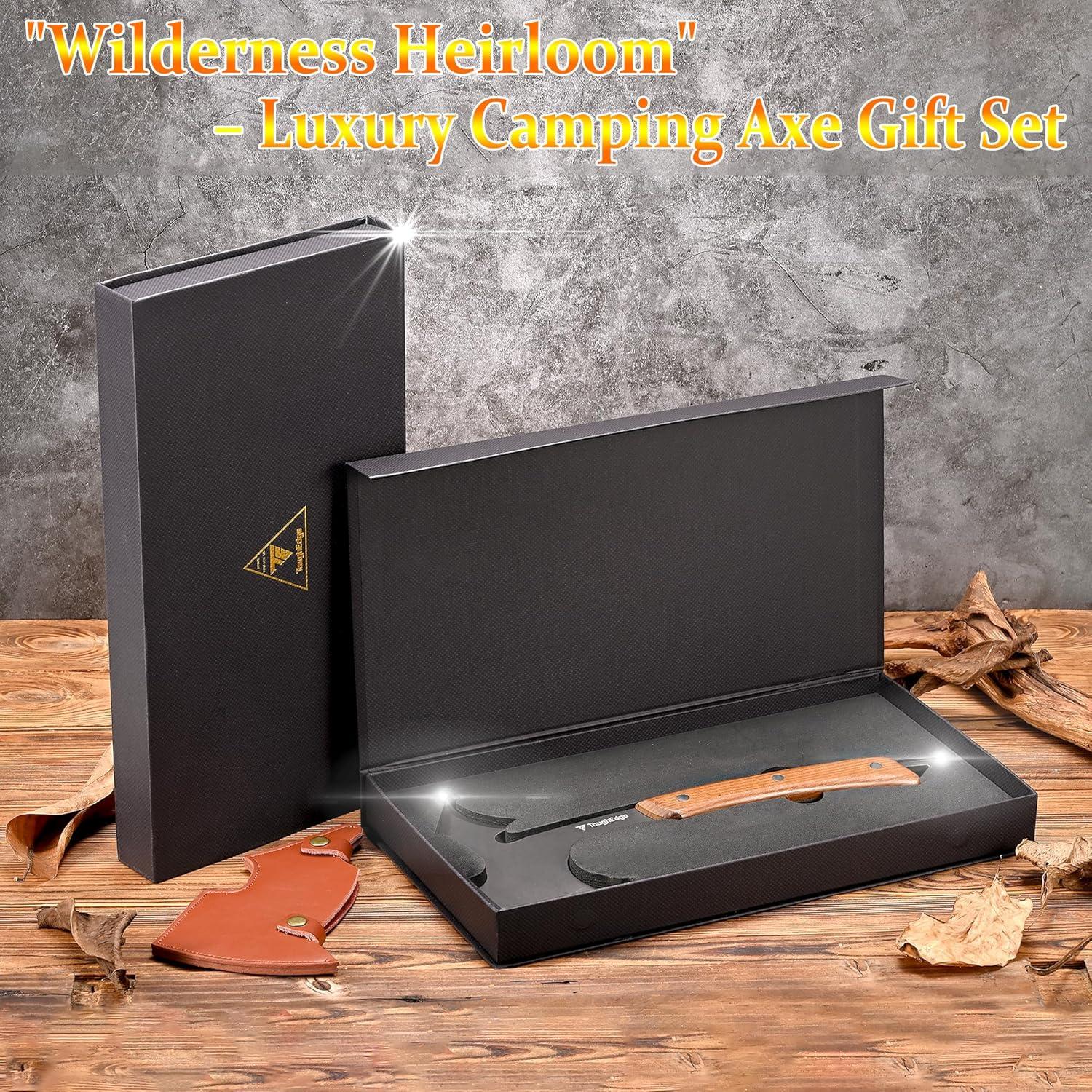 Hacha Tomahawk ToughEdge TE01 - Multifuncional para Camping