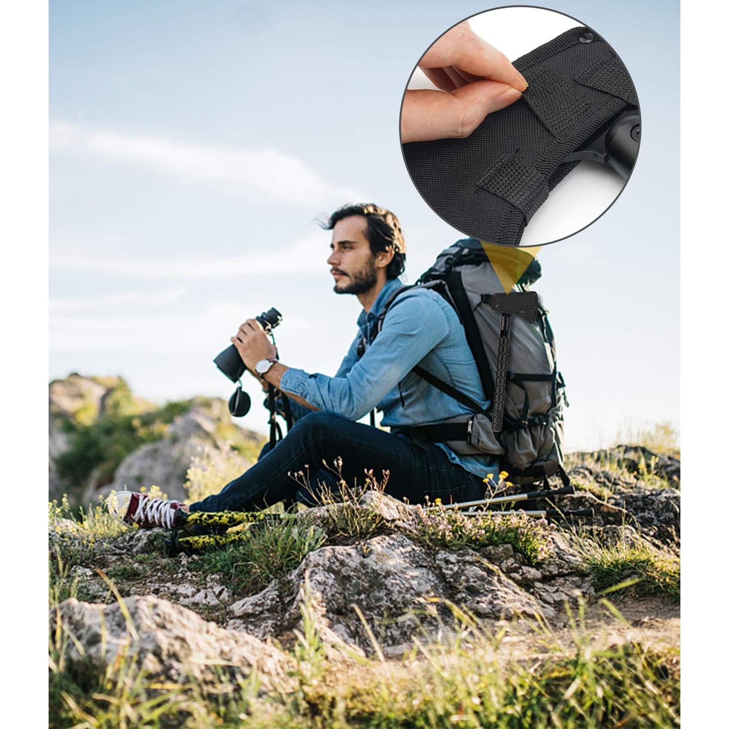 Hacha de Camping Hitdudu Plegable Multi-Herramienta 1kg