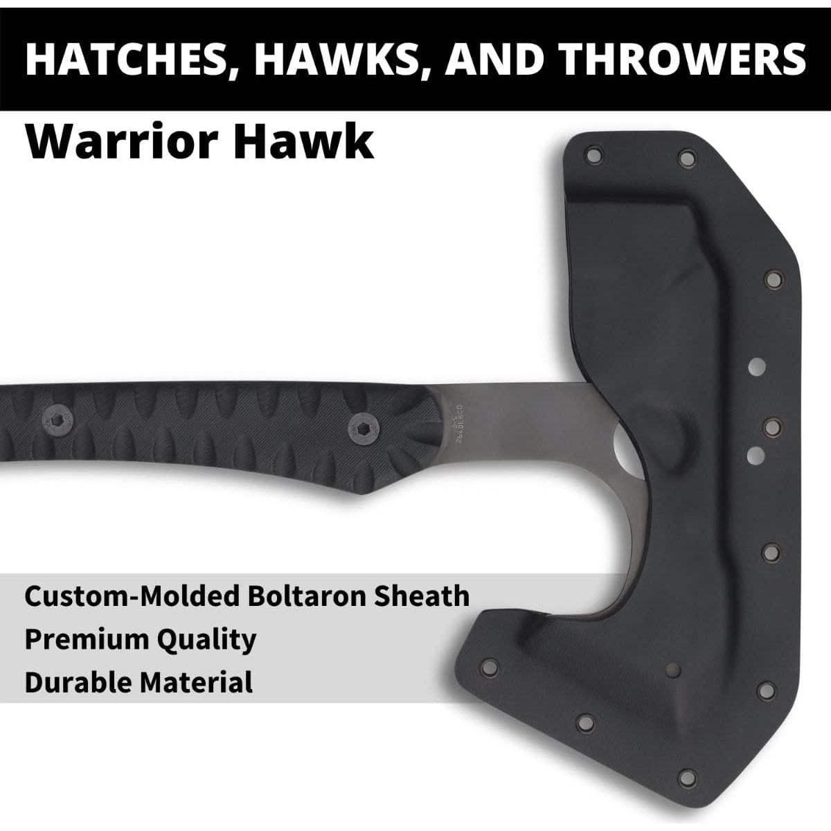 Hacha Tomahawk Spyderco Warrior Hawk 34.7 cm Acero D2