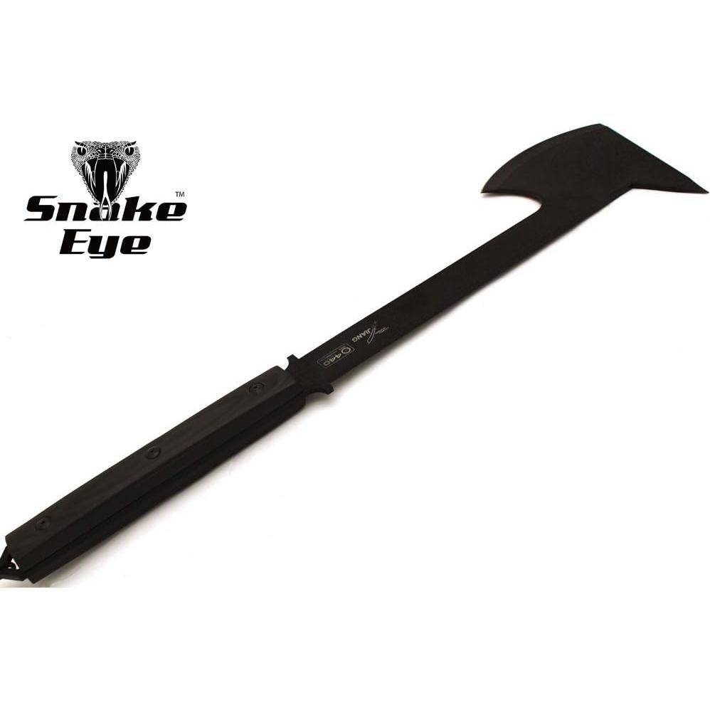 Hacha Táctica Snake Eye de Acero Inoxidable 71.12 cm