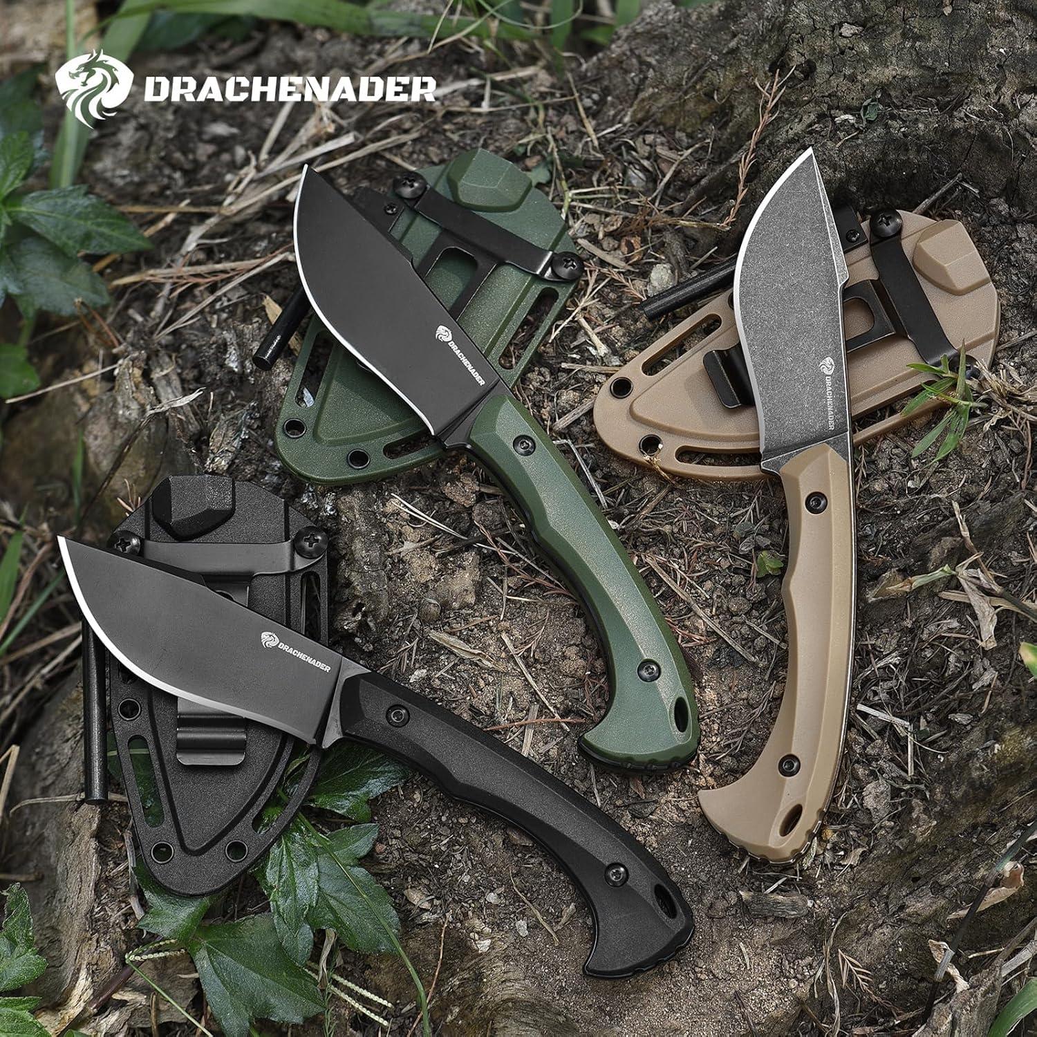 Cuchillo de Supervivencia DRAKENADER L-Y 19.5 cm con Encendedor