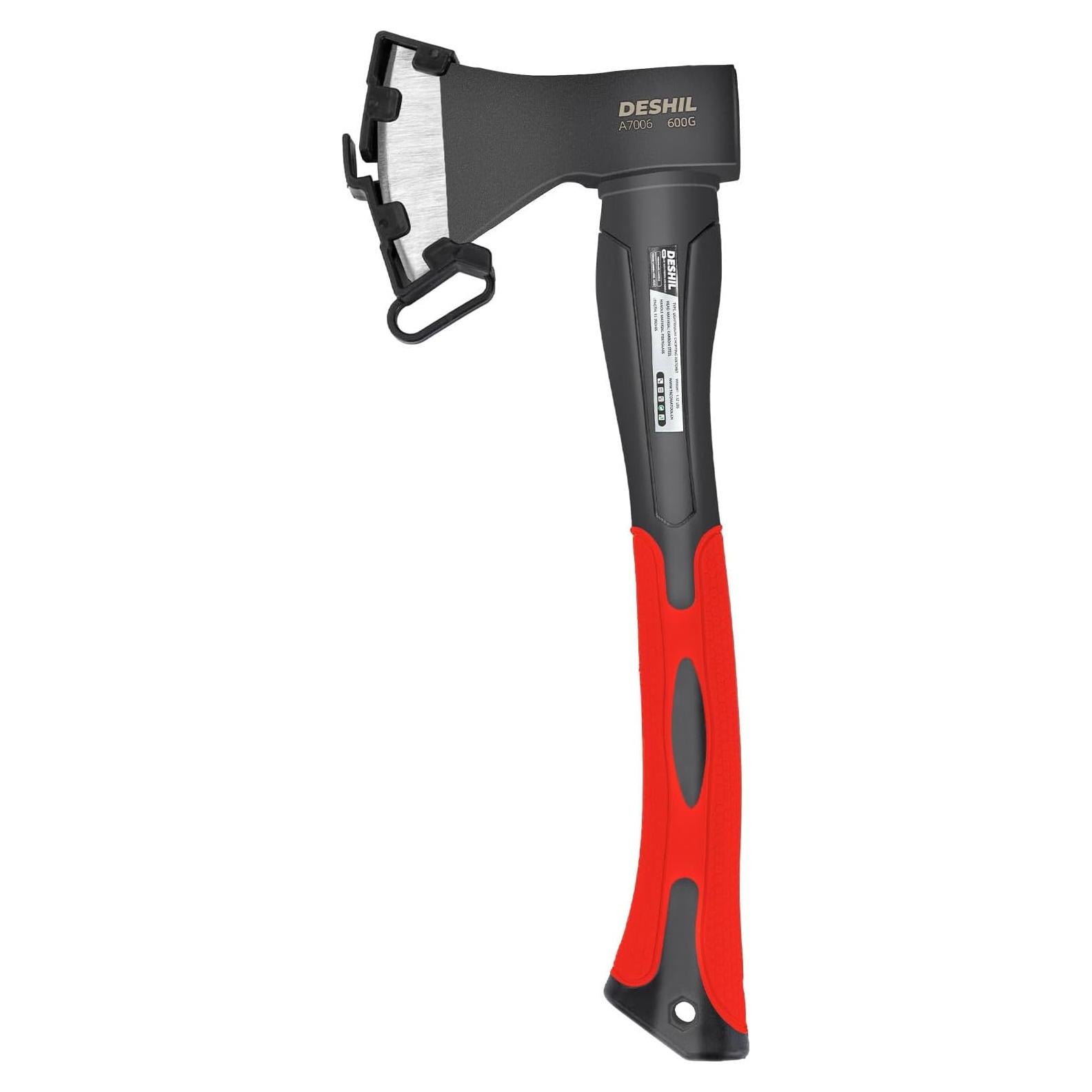 Hacha de Corte DESHIL 15" (38.1 cm) Acero al Carbono Rojo