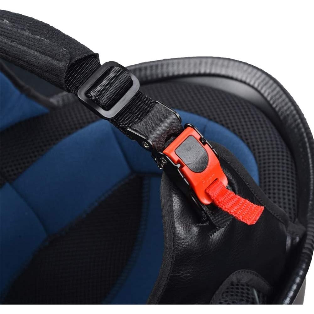 Casco Moto Estilo Alemán AHR RUN-G Medio Negro Mate