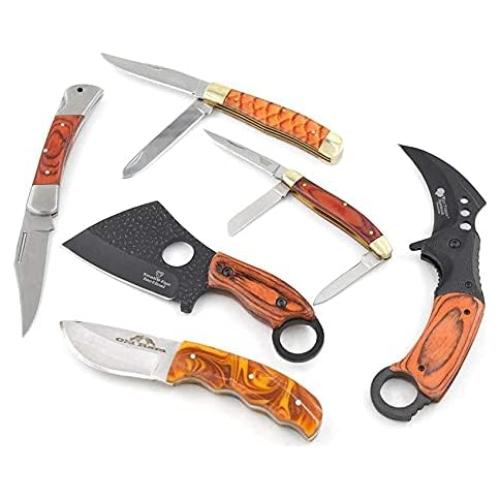 Conjunto Táctico Snake Eye 6 Piezas Cuchillos de Caza