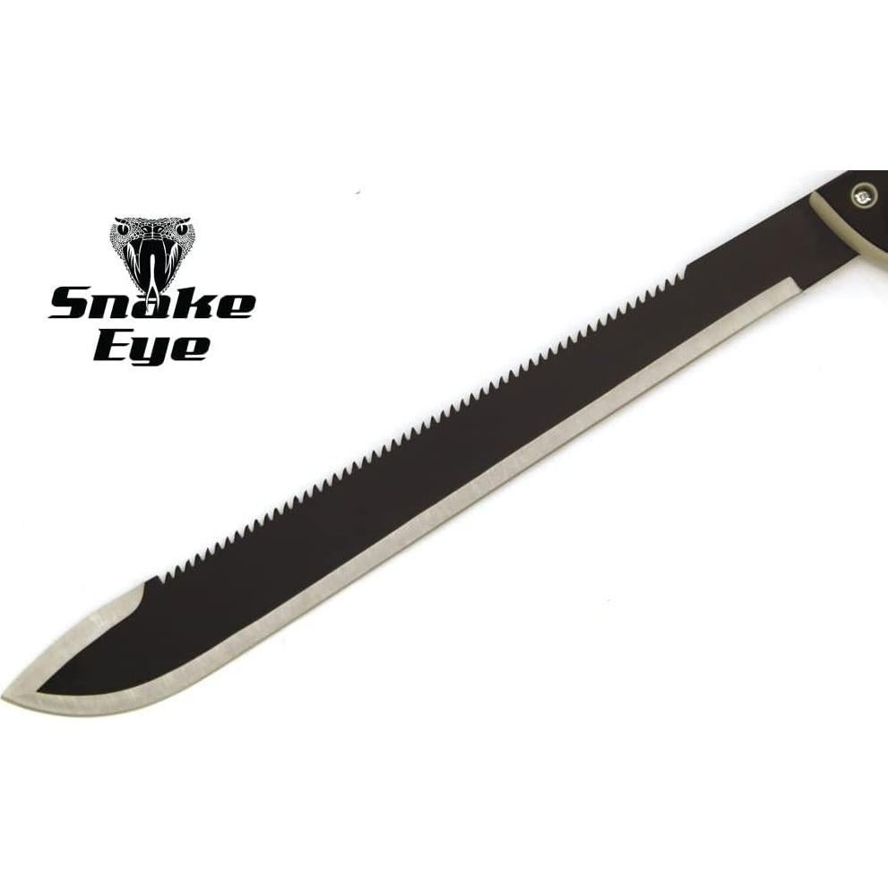 Machete Snake Eye Tactical 61 cm Acero Inoxidable con Funda