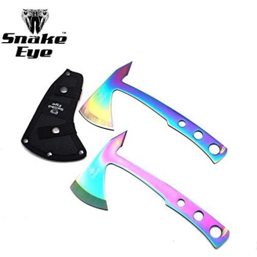 Conjunto Táctico Snake Eye 6 Piezas Cuchillos y Hacha