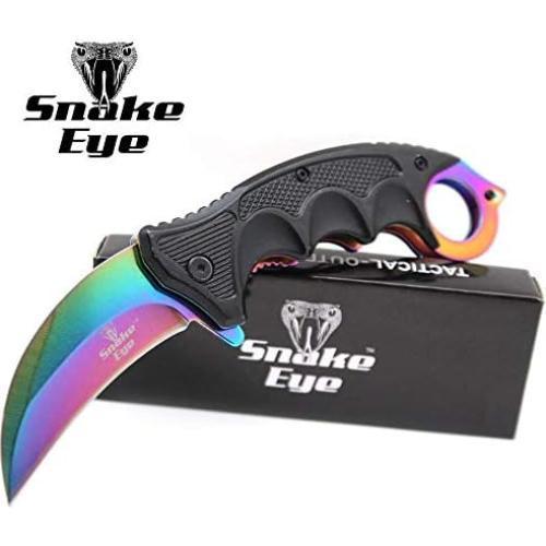 Conjunto Táctico Snake Eye 6 Piezas Cuchillos y Hacha