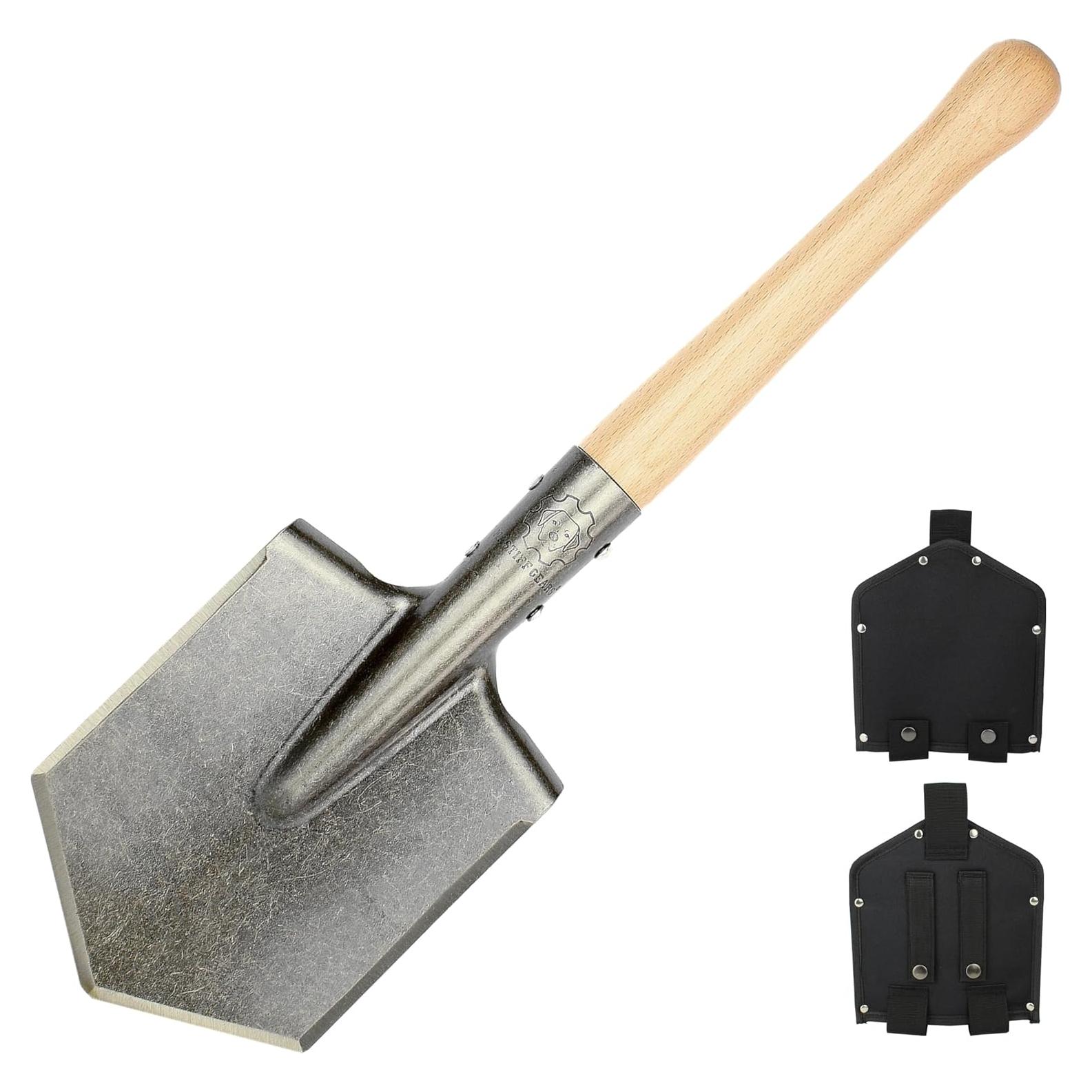 Pala de Batalla Mastiff Gears, Acero al Carbono, 53 cm