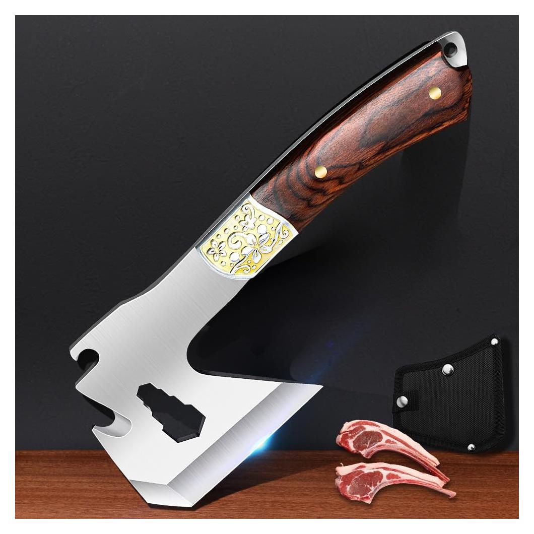 Hacha de Camping VCXOX 24.13 cm Acero Alto Carbono Ergonómica
