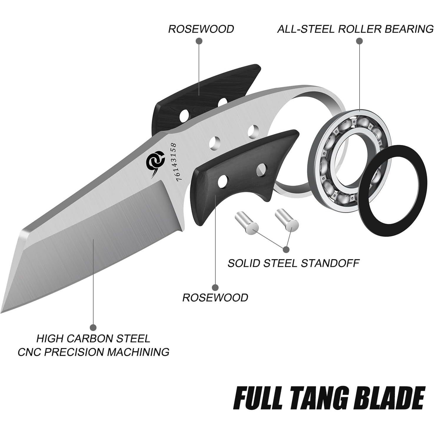 Cuchillo de Bolsillo LEASUR LDX con Brazo Mecánico 12.5 cm Verde