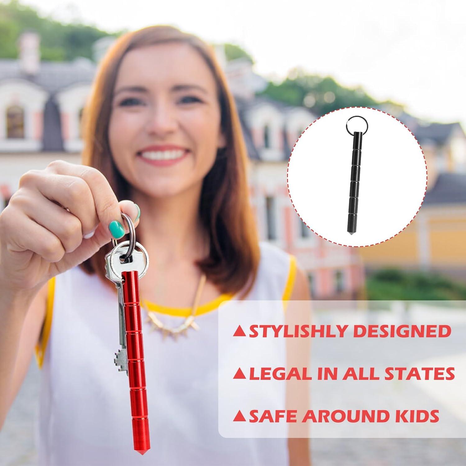 Herramienta Rompe Cristales Táctica 2 Piezas Aluminio Defensa