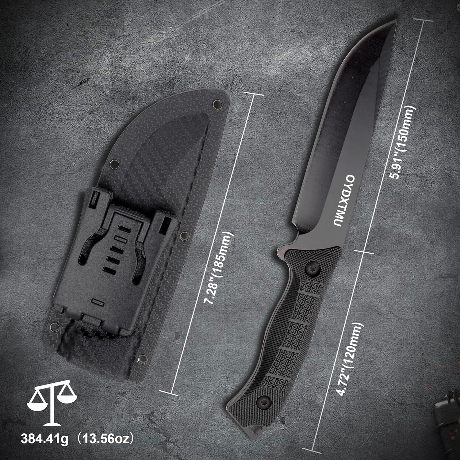 Cuchillo de Supervivencia Fijo OYDXTMU 27.94 cm con Funda