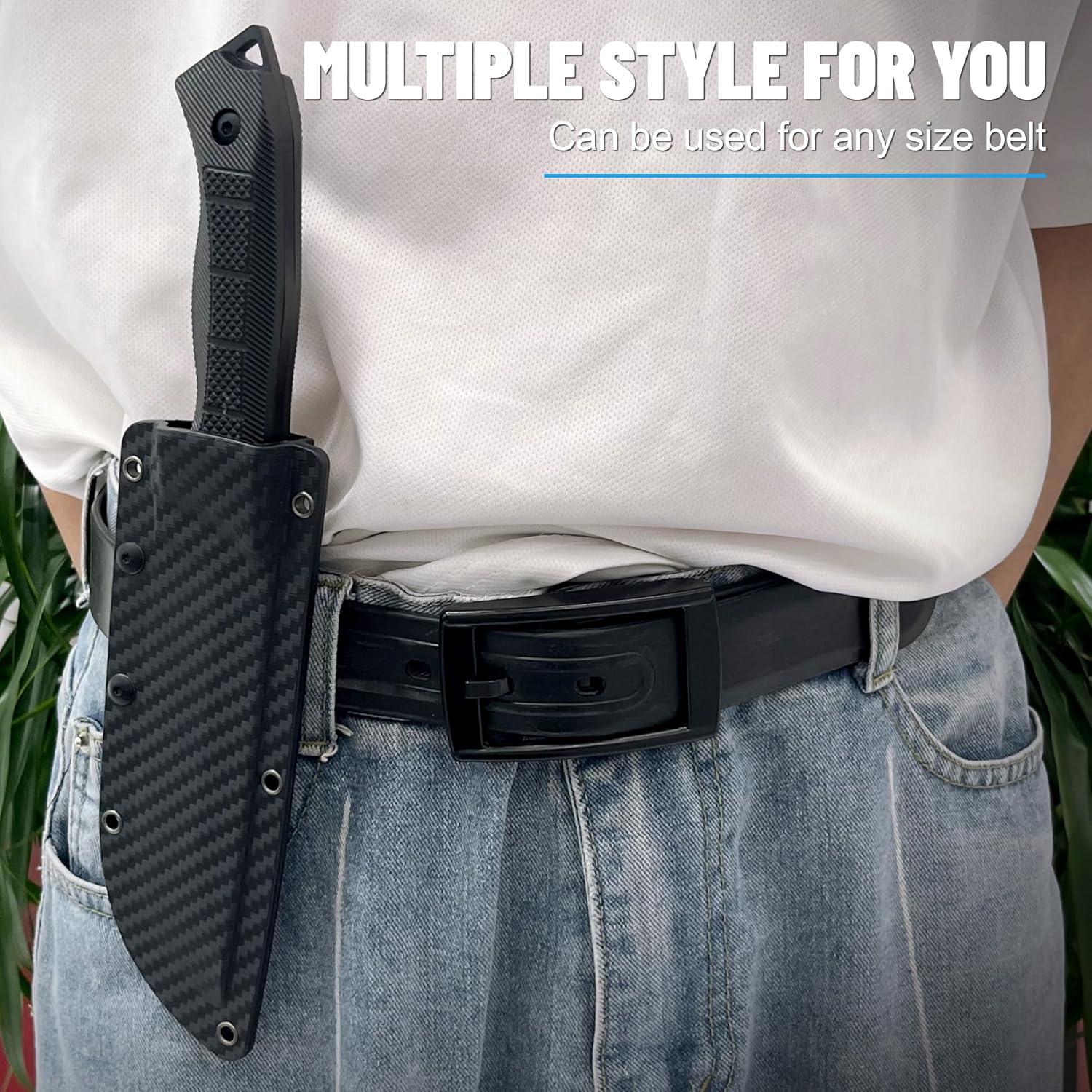 Cuchillo de Supervivencia Fijo OYDXTMU 27.94 cm con Funda