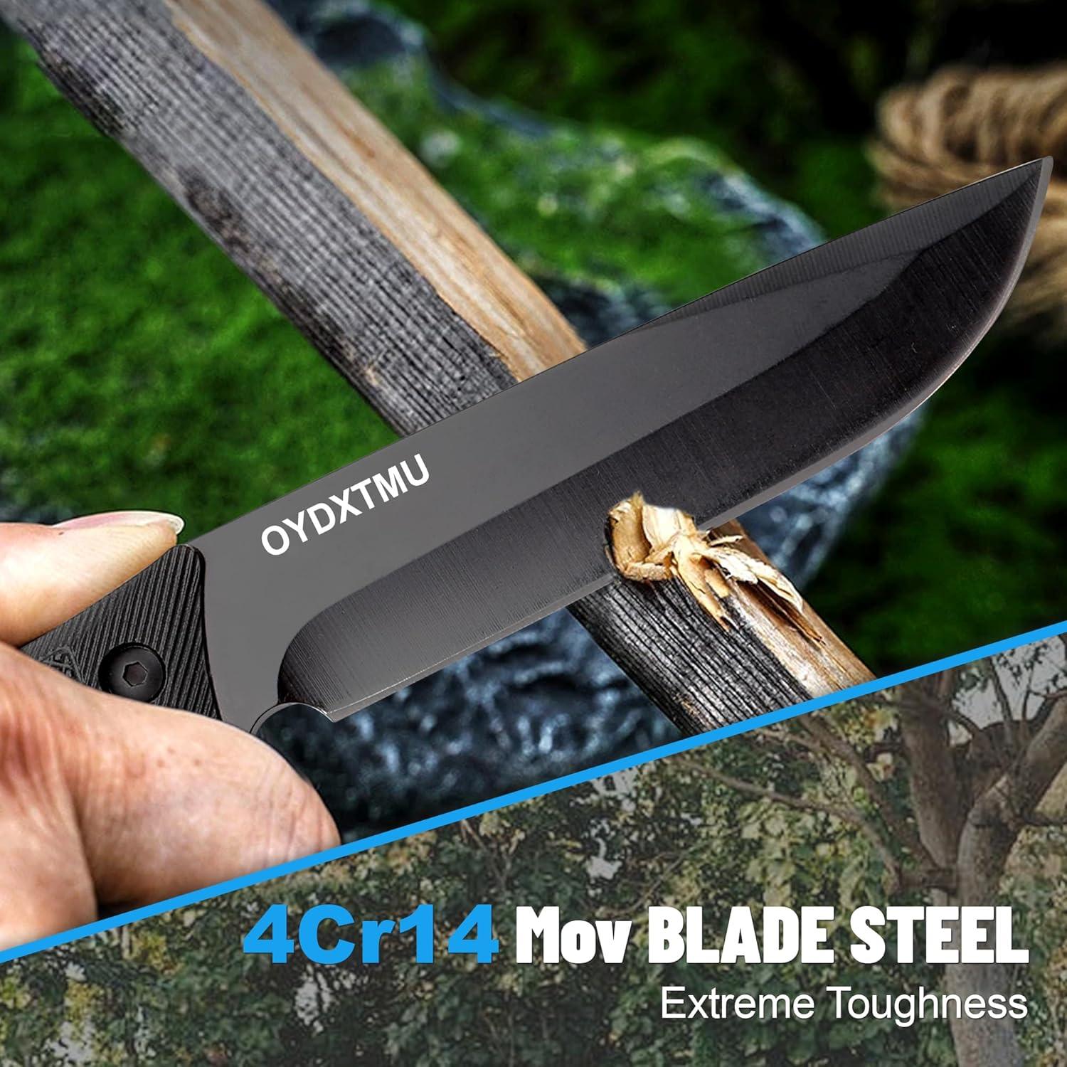 Cuchillo de Supervivencia Fijo OYDXTMU 27.94 cm con Funda