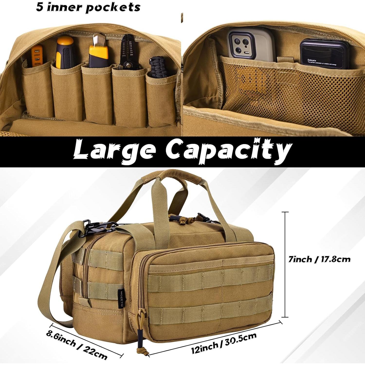 Bolsa de Herramientas MOZETO 30.48 cm Nylon Impermeable