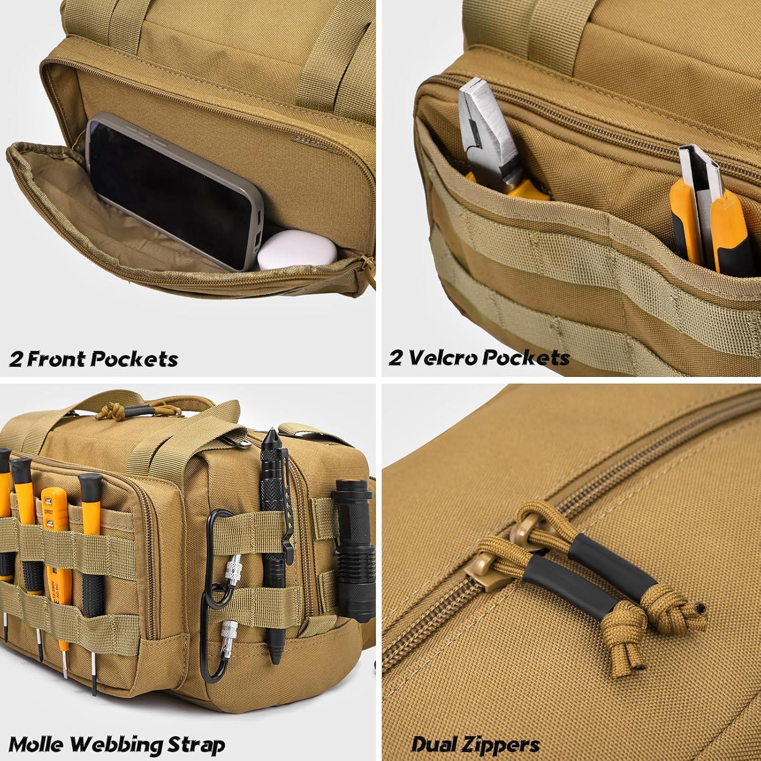 Bolsa de Herramientas MOZETO 30.48 cm Nylon Impermeable