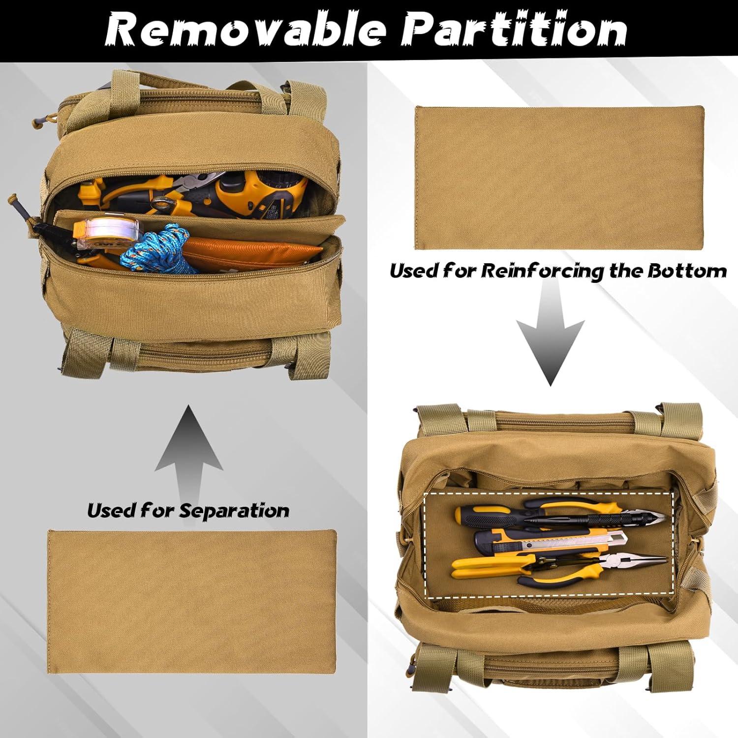 Bolsa de Herramientas MOZETO 30.48 cm Nylon Impermeable