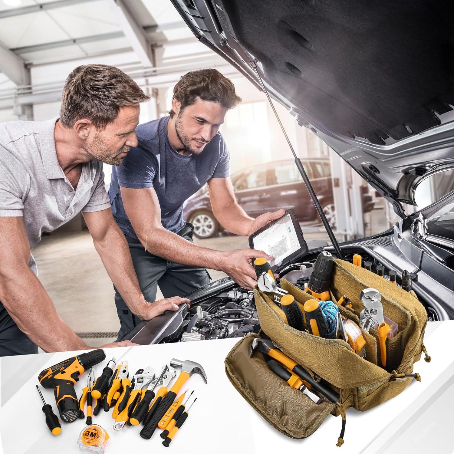 Bolsa de Herramientas MOZETO 30.48 cm Nylon Impermeable