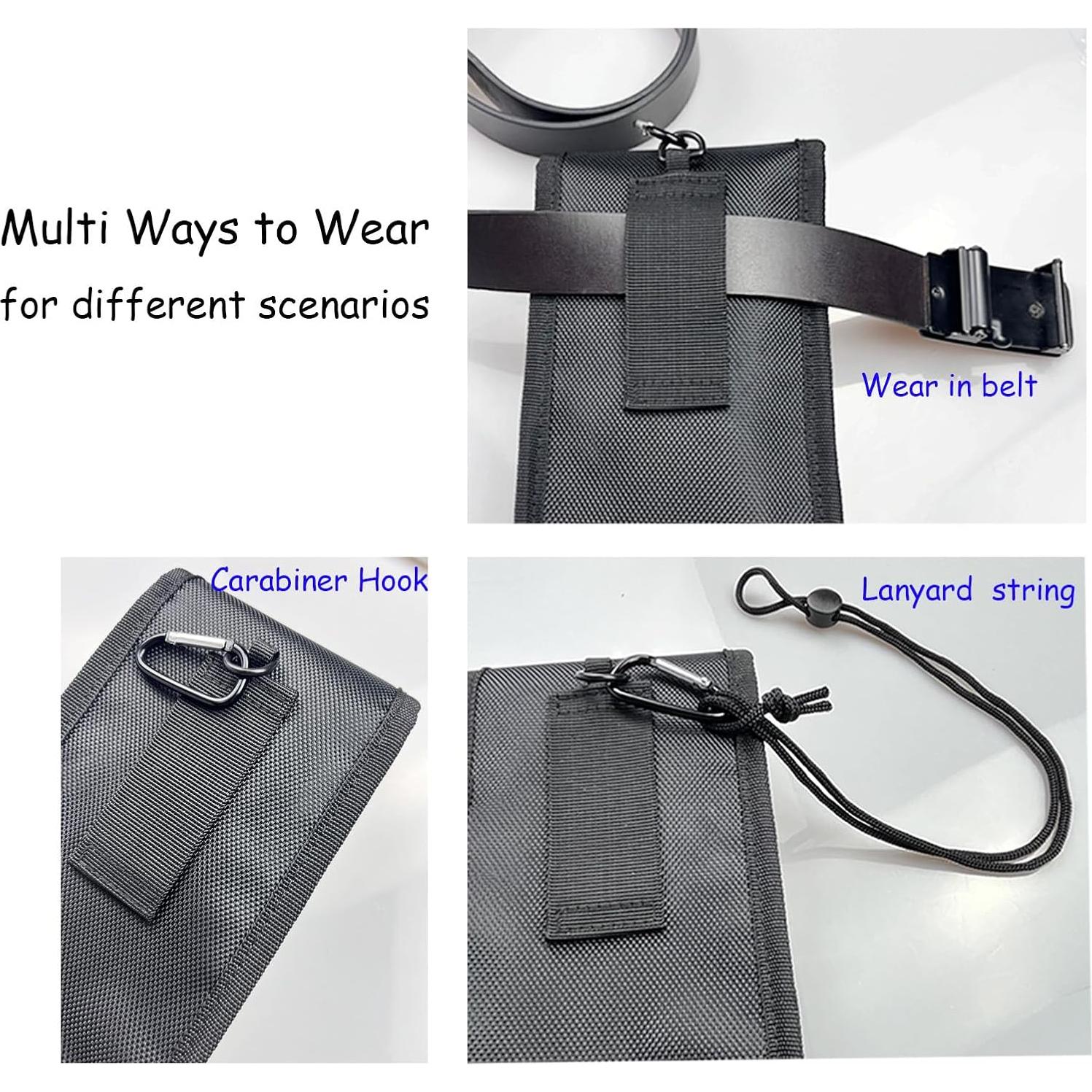 Bolsa de Herramientas de Cintura FAUDRECRO Nylon Resistente