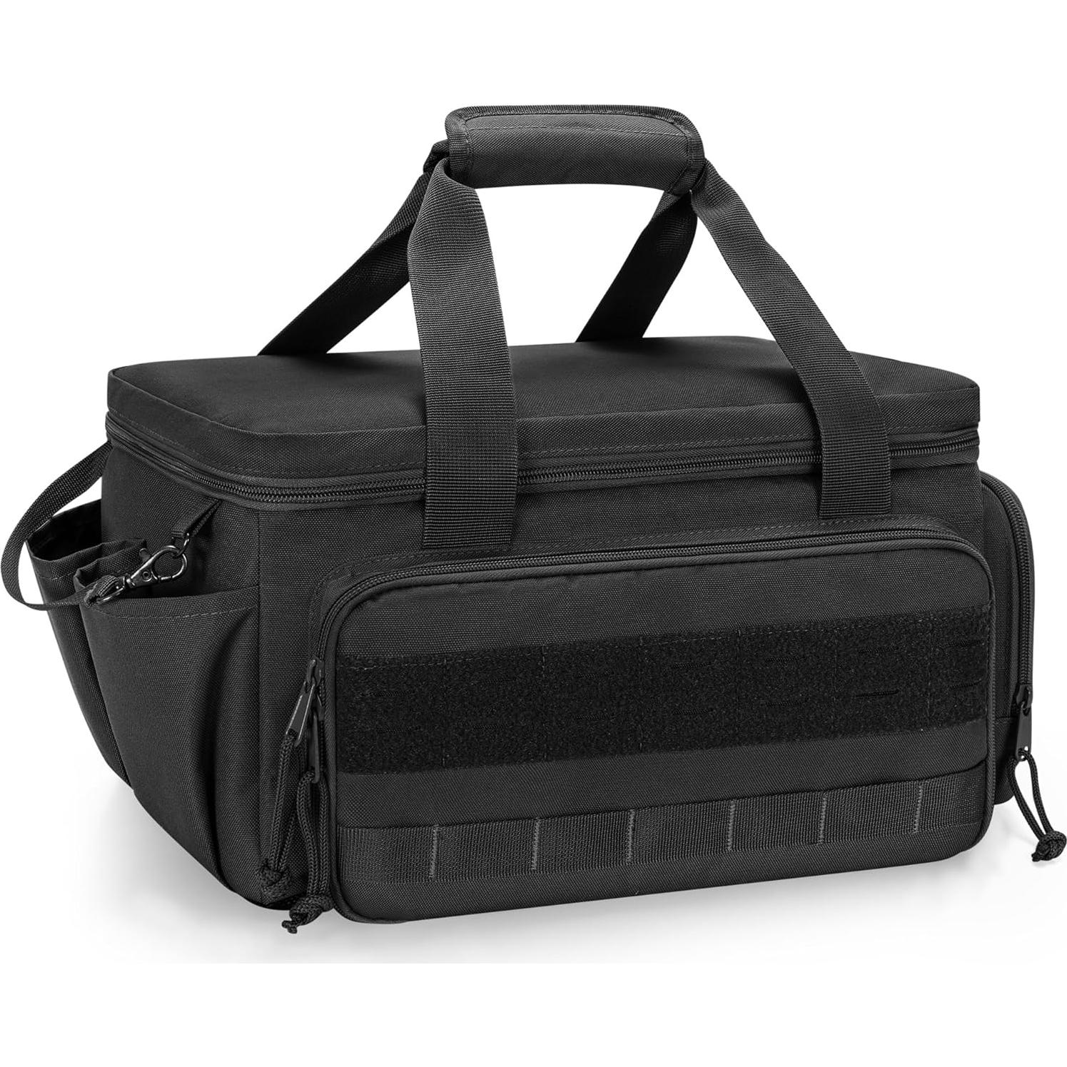 Bolsa de Herramientas Rexmica 14" Negra con Organizador Táctico