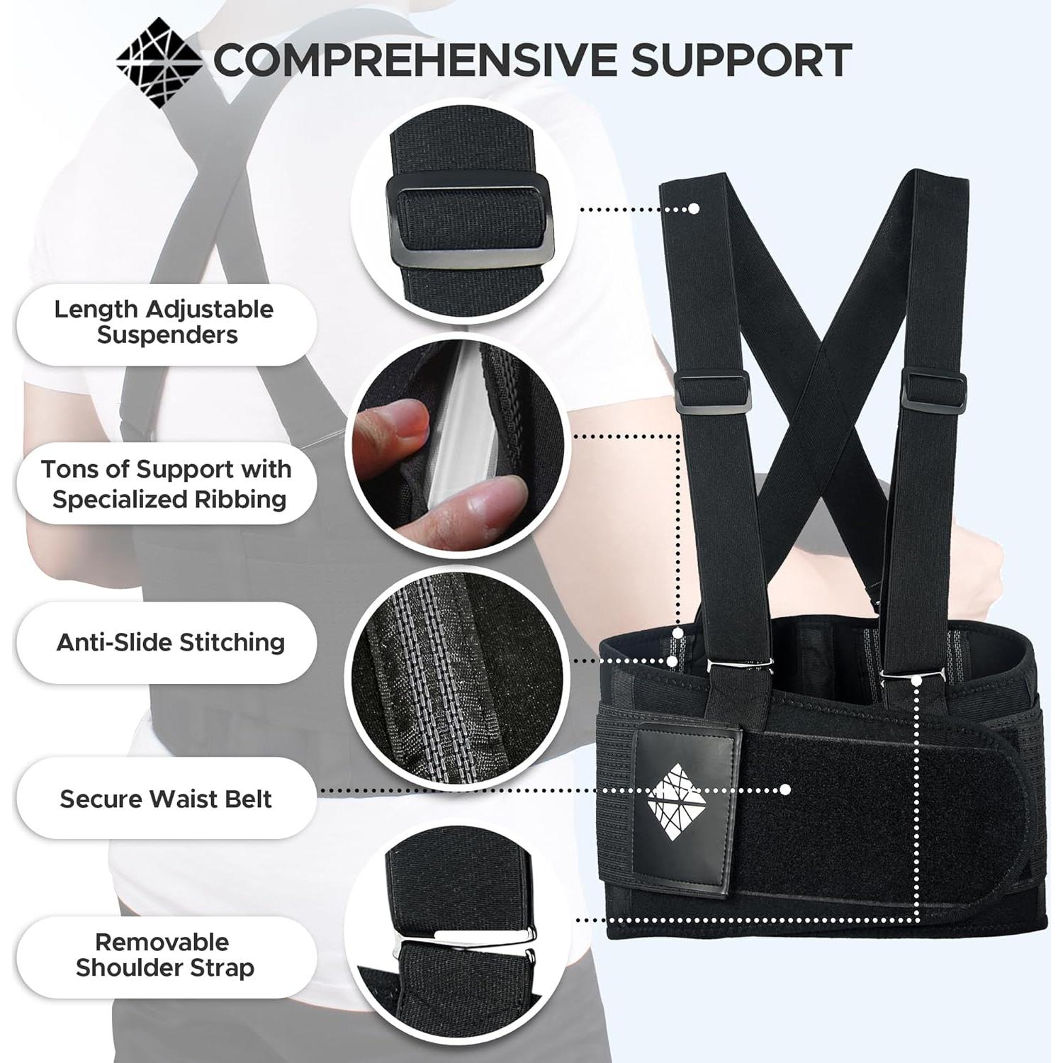 Faja de Soporte para Espalda NeoHealth Ajustable M