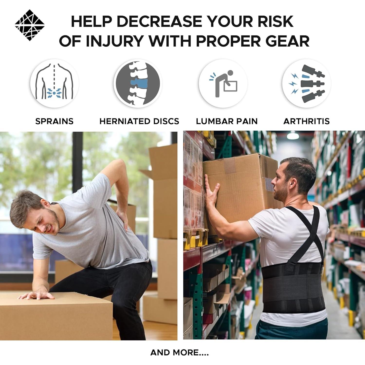 Faja de Soporte para Espalda NeoHealth Ajustable M