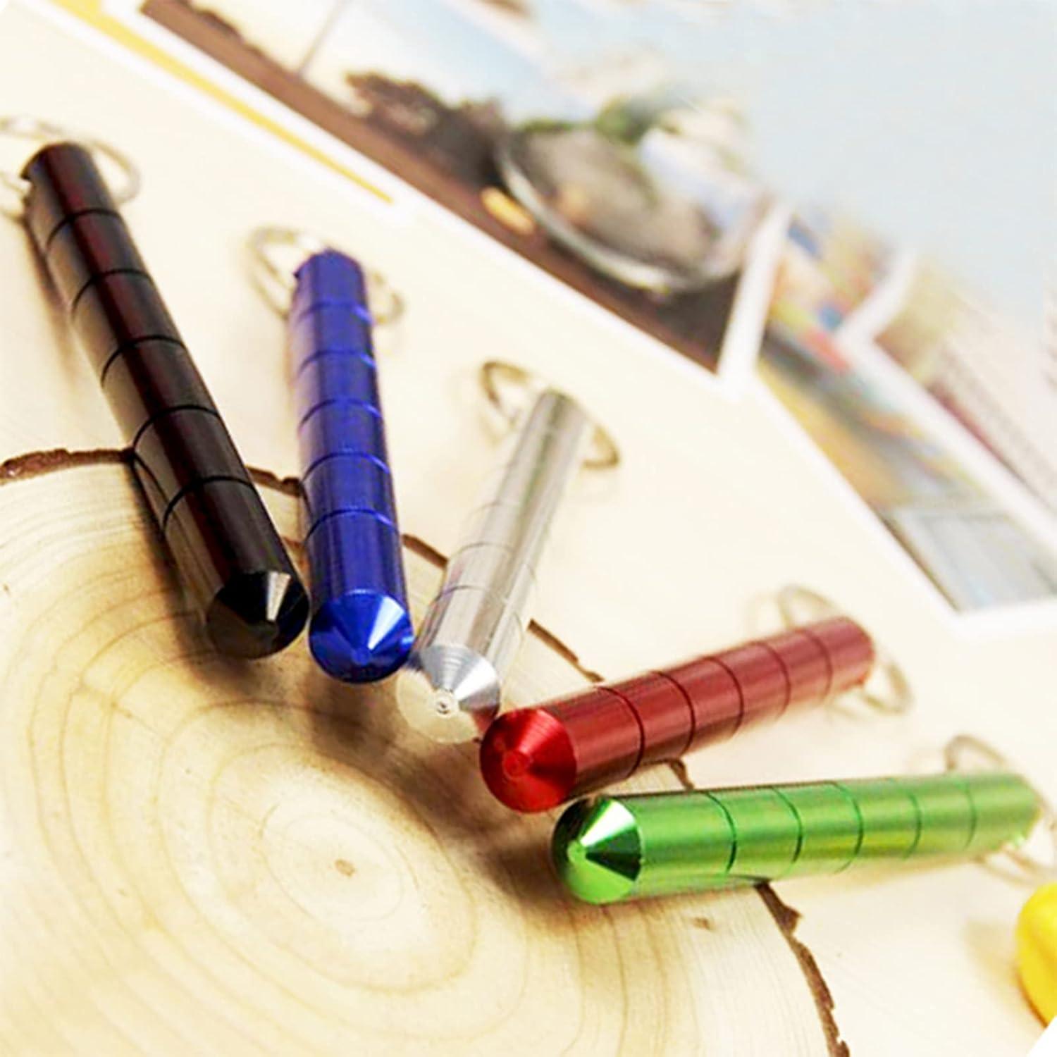 Llave de Aluminio Portátil Rojo con Llavero - Herramienta de Emergencia