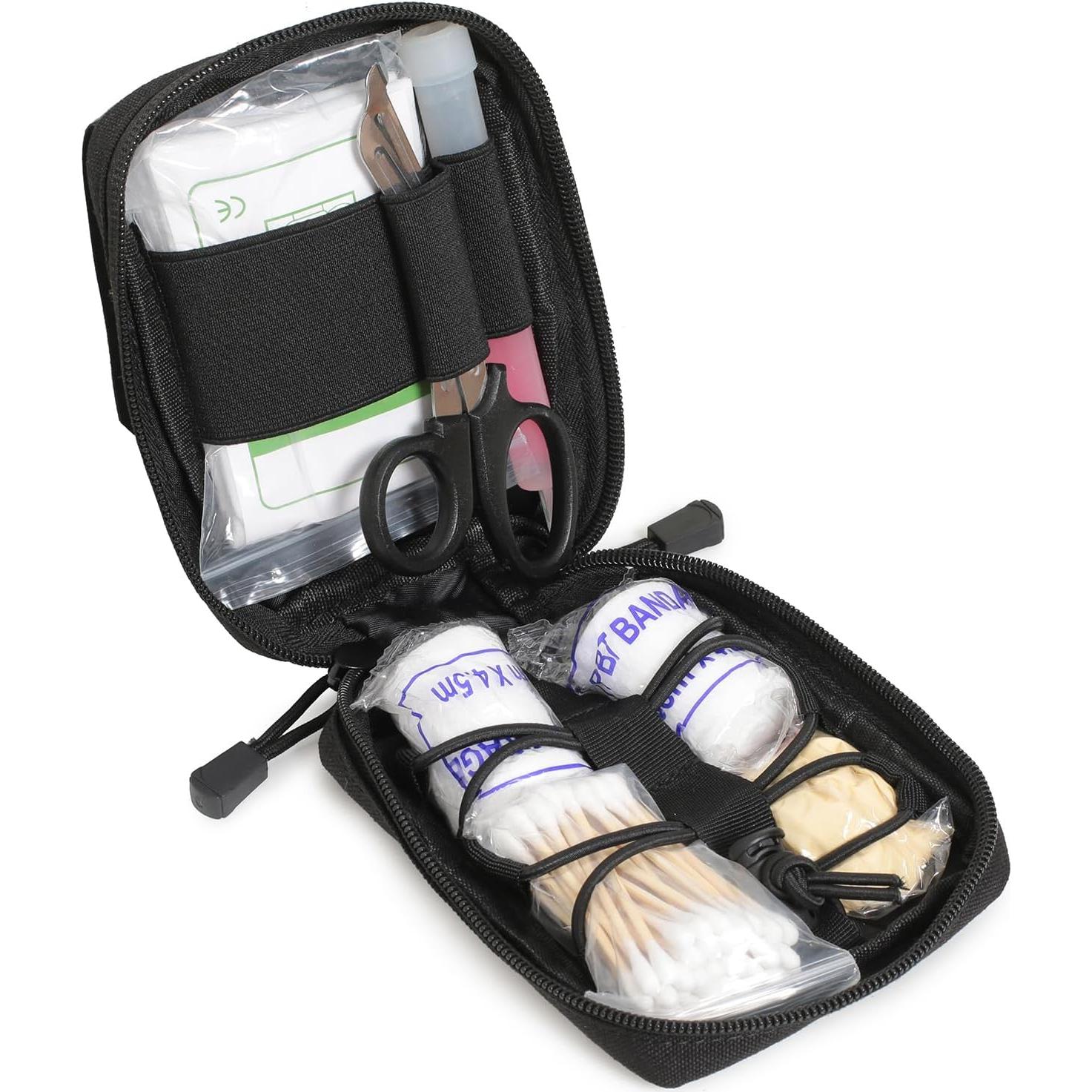 Bolsa EMT Molle Lemubeane Táctica 11.94x5.08x16cm Marrón