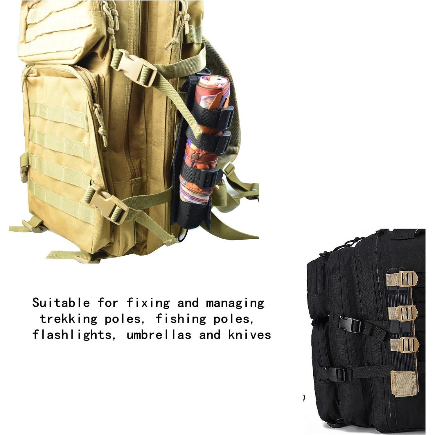 Funda Táctica de Herramientas Hdlsina Negra con Accesorios MOLLE