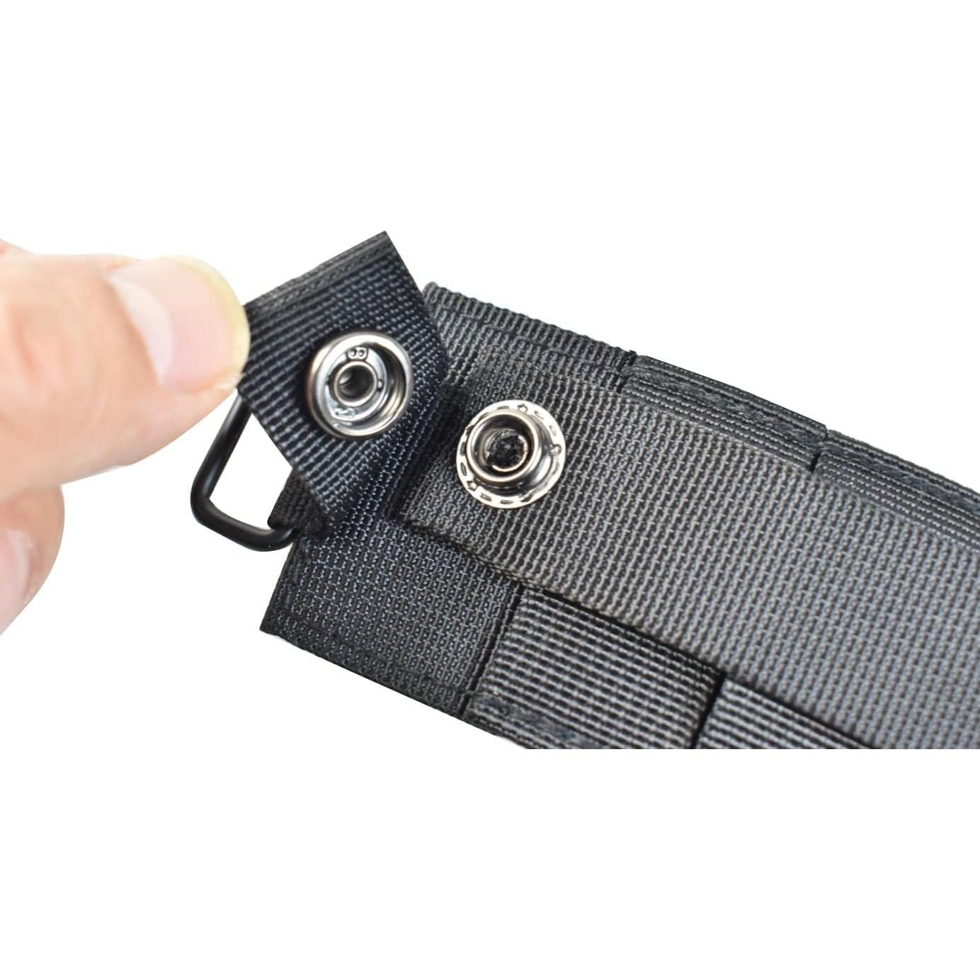 Funda Táctica de Herramientas Hdlsina Negra con Accesorios MOLLE