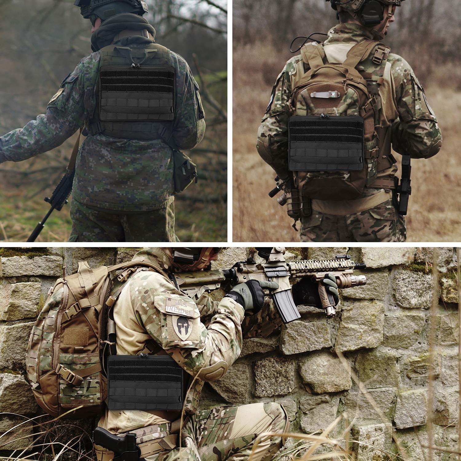 Bolsa Administrativa Táctica ProCase Molle 29x20 cm Negra