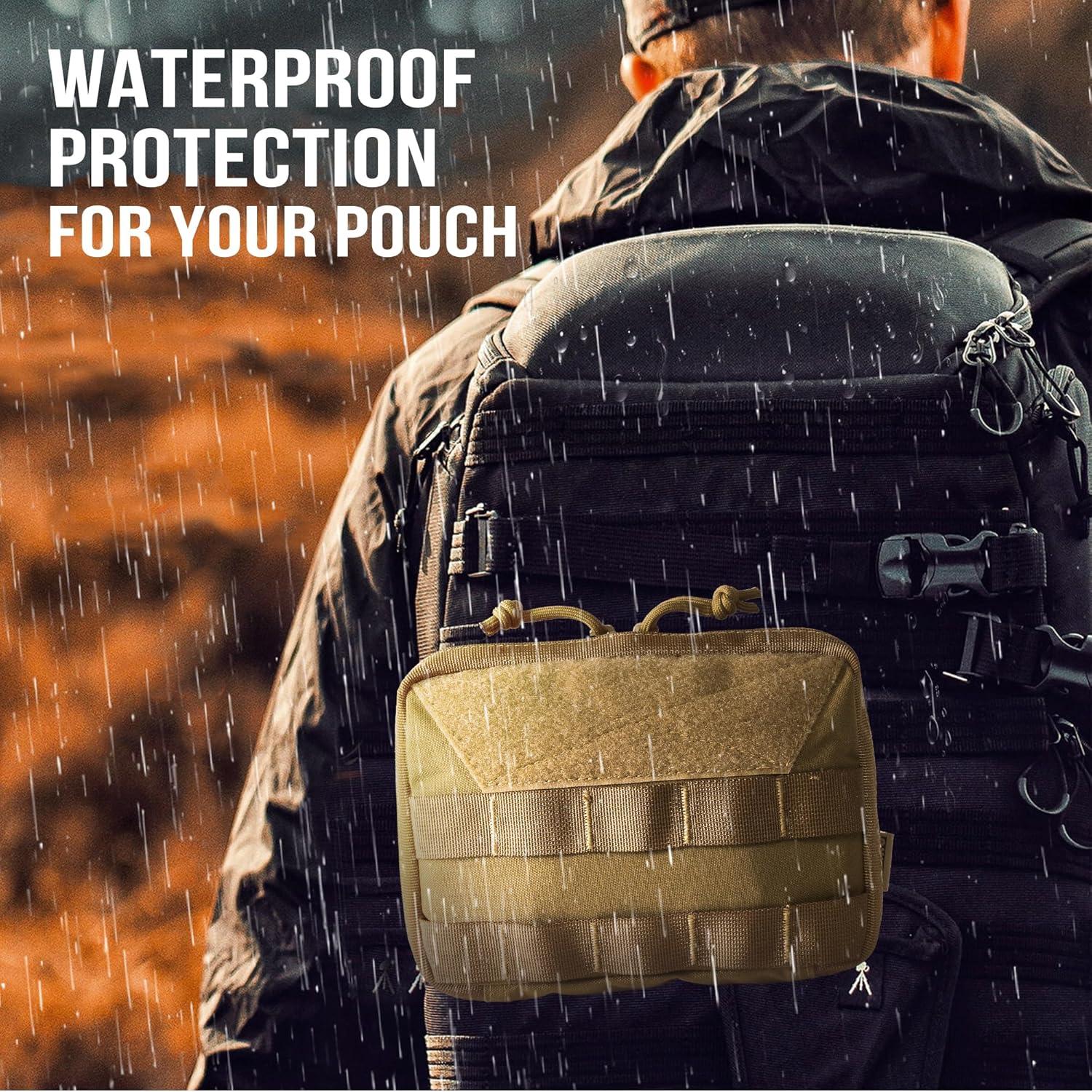 Bolsa Administrativa MOLLE OneTigris Nylon 500D 19x12x5cm