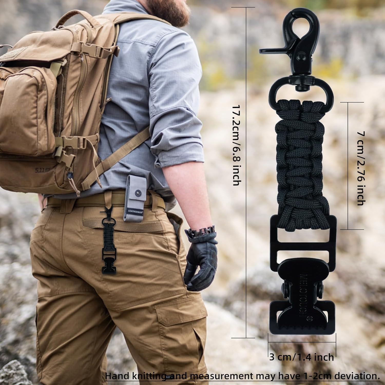 Soporte de Clip para Guantes Tácticos MELOTOUGH 2 Piezas