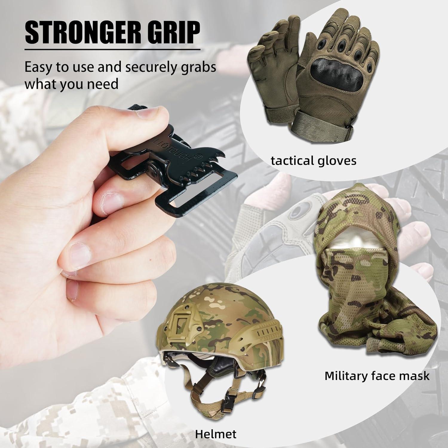 Soporte de Clip para Guantes Tácticos MELOTOUGH 2 Piezas