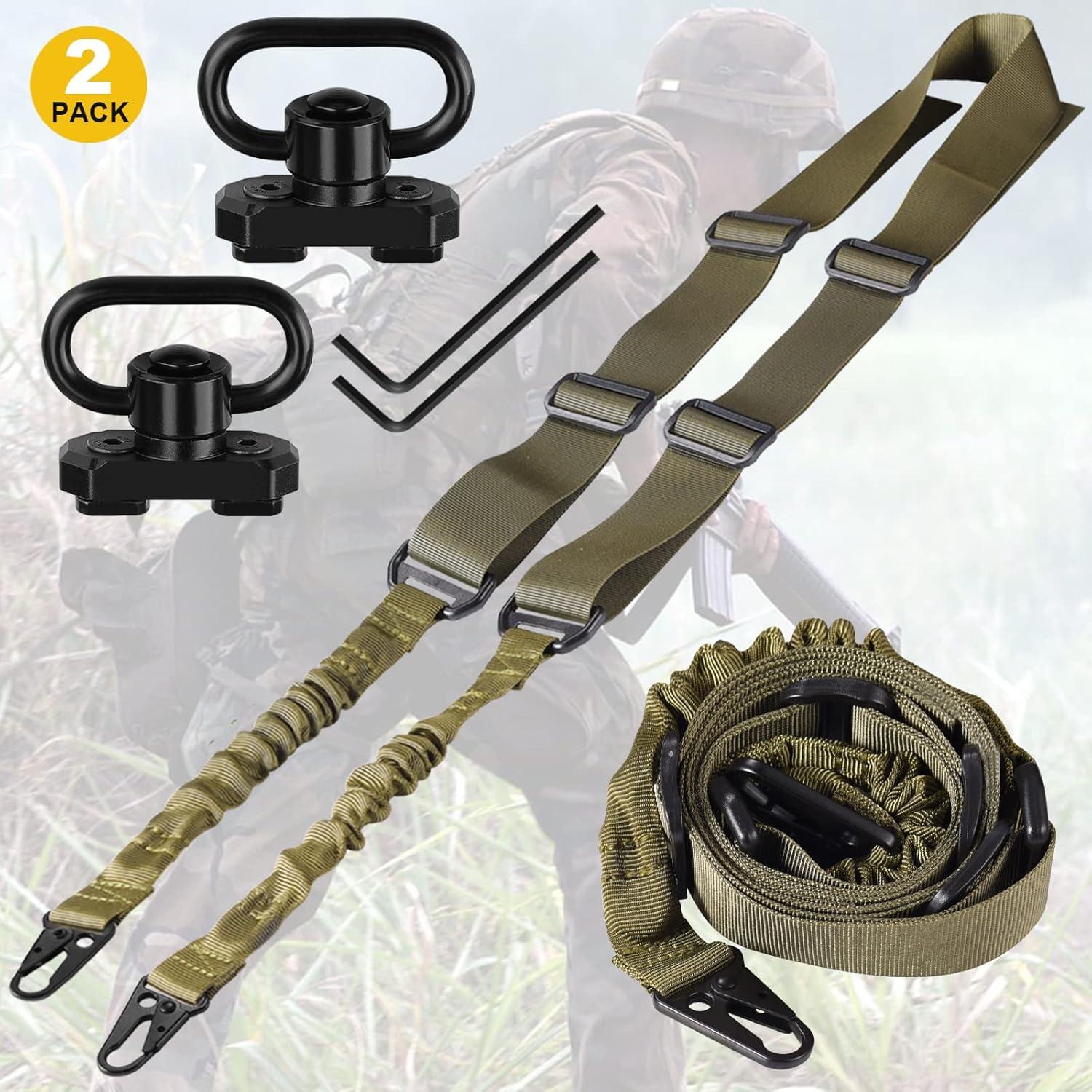 Sling Tradicional 2 Puntos REERON Verde Ajustable 203 cm