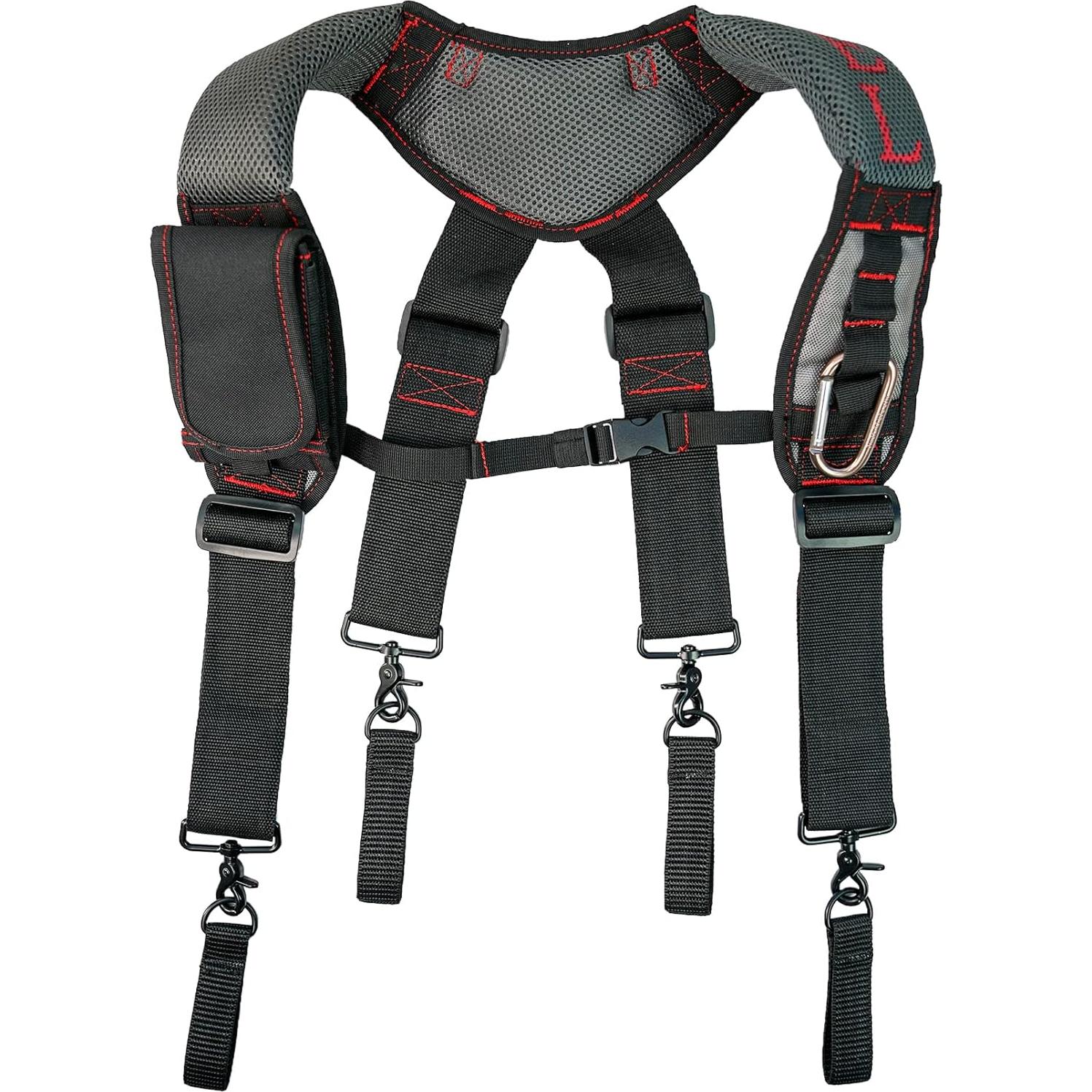 Tirantes de Cinturón de Herramientas MELOTOUGH con Almohadilla de Gel