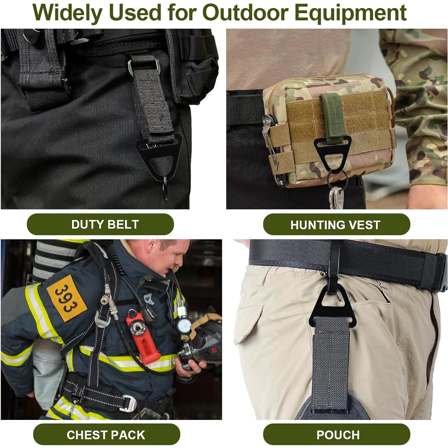 Clip de Cinturón Táctico Zak Tool - Paquete de 3 Unidades