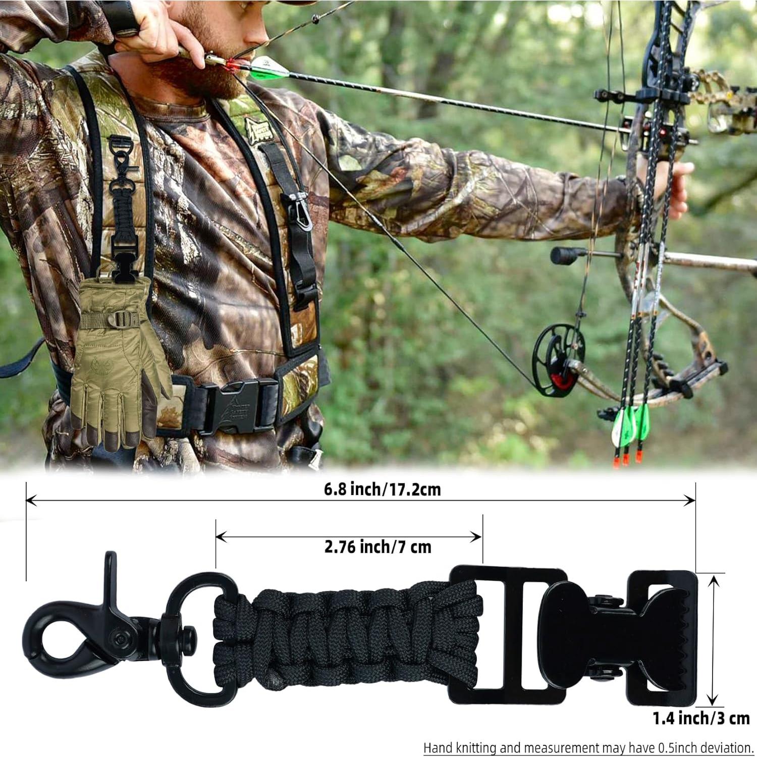 Soporte de Clip KUNN para Guantes Tácticos - 2 Piezas