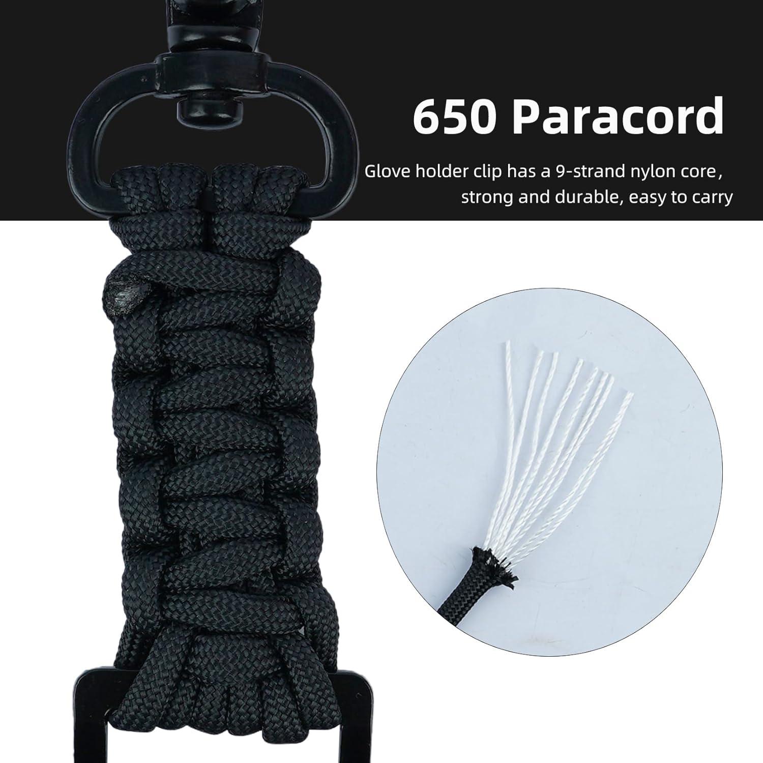 Soporte de Clip KUNN para Guantes Tácticos - 2 Piezas