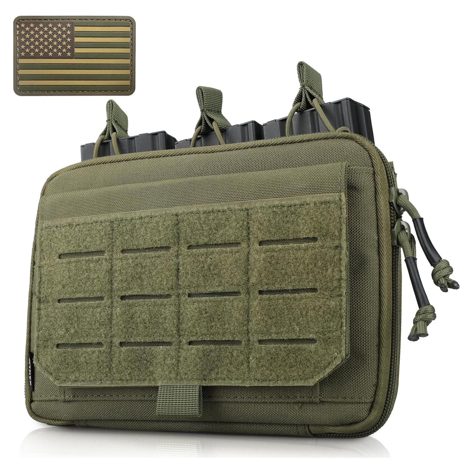 Bolsa Administrativa Canguro WYNEX Modular 23x5x16cm Verde