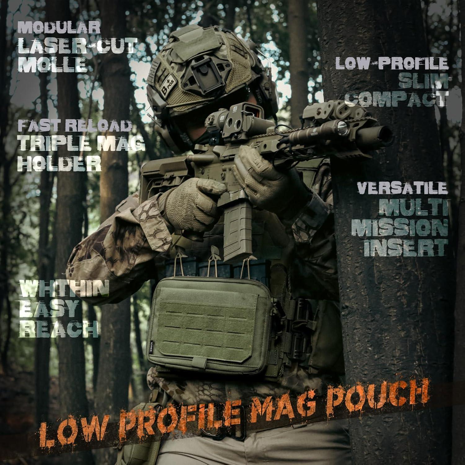 Bolsa Administrativa Canguro WYNEX Modular 23x5x16cm Verde